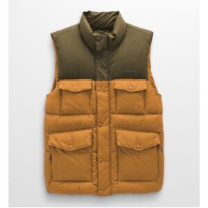 NWT Prana Timber Trail Sown Filled Puffer Vest Peat Colorblock Men's Medium
